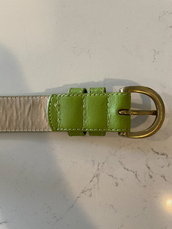 Coach genuine leather belt XL main image 5